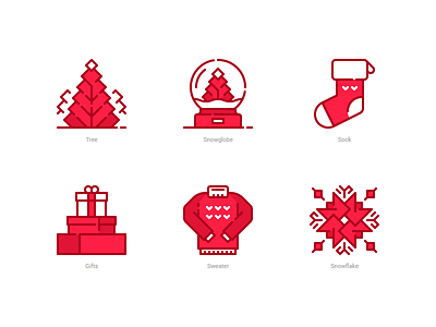 Winter & Christmas Icons