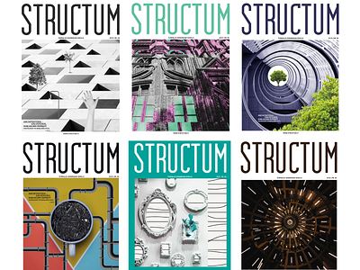 structum COVERS art collage design graphic illustration magazine cover poster visuals