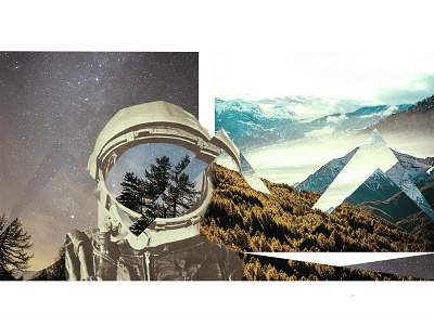 collage collage collage art cosmos