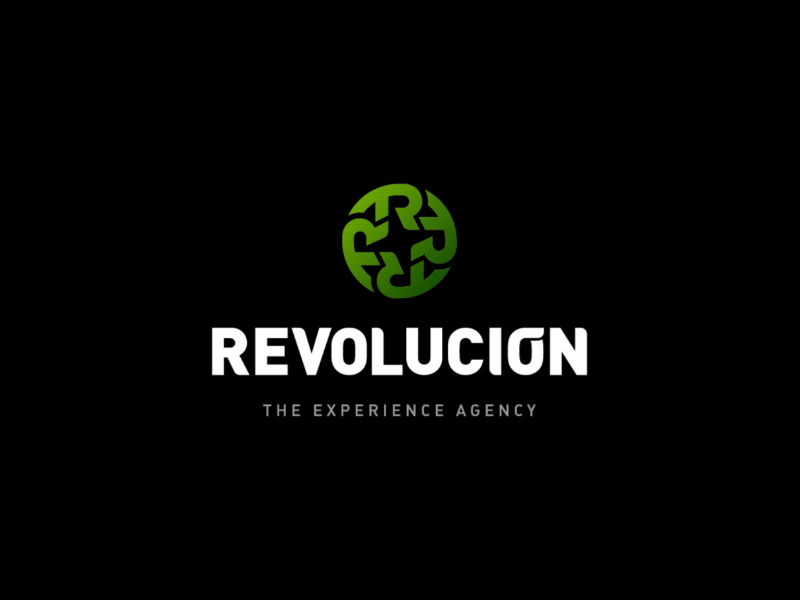 Revolucion Logo Animation after effects animacion animated animated gif animation 2d animation design animations design digital digitalart logo logo reveal logotype loop motion motiongraphics vector