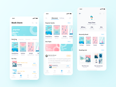 read book app book design illustration read ui ux