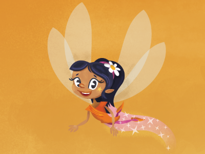 Indian elf book children illustration story