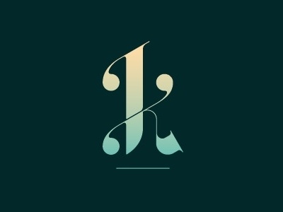 K k logo monogram