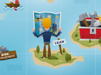 Wanna go on a trip? illustration infographic islands map