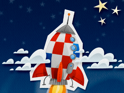 Fly by night... app game illustration interface design iphone kids