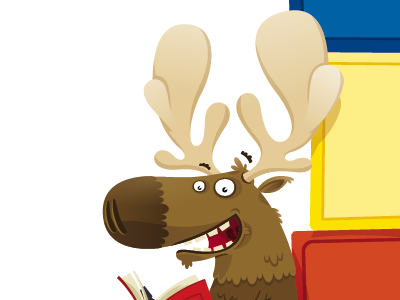 OH Deer... book cards character design deer illustration