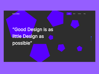 my new blog design landing page uidesign uxdesign