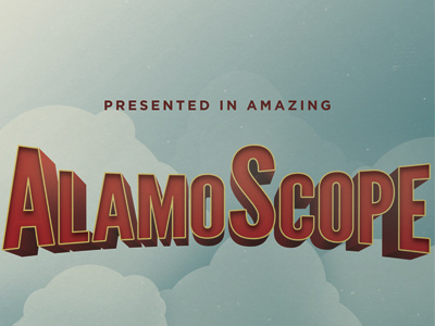 AlamoScope 70mm alamo drafthouse clouds film sky type