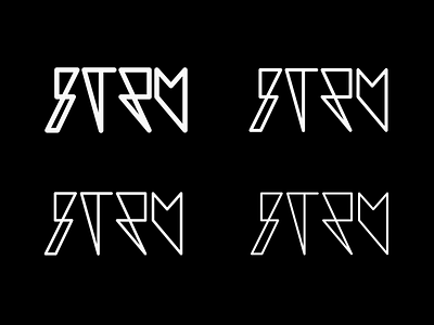 STRM black blog logo mark personal