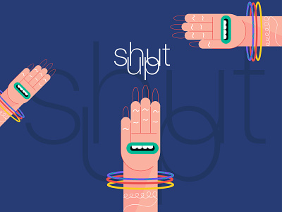 shut up 2020 2020 design colors design illustration illustration art new vector
