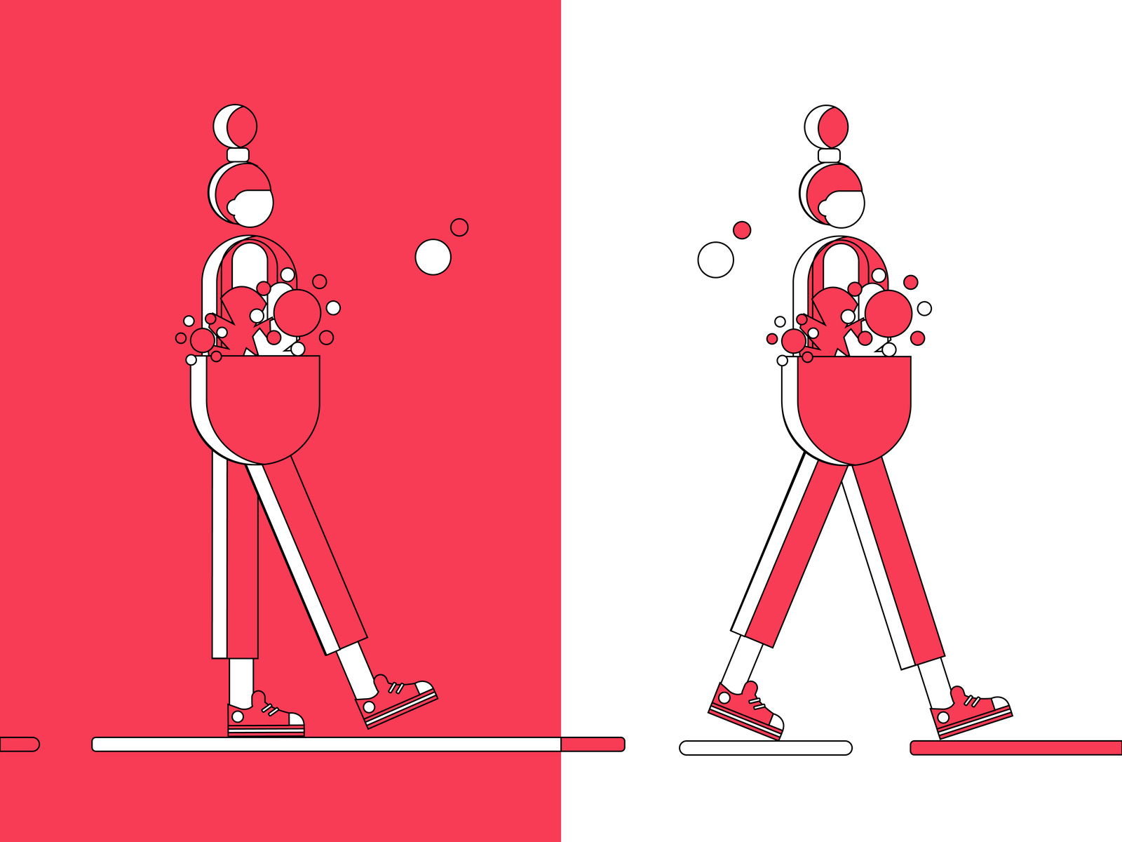 evening-walk-by-gizem-eser-on-dribbble