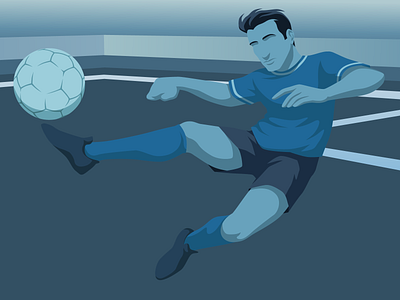 Betfy UK Football Betting Apps adobe illustrator hand draw illustration vector