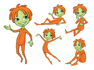 Bazarko Mascot adobe illustrator alien bazarko cartoon character dreadlocks exchange bazaar illustration mascot character vector