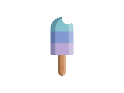 ice cream ball blue branding design flat graphic ice cream icon illustration logo summer web