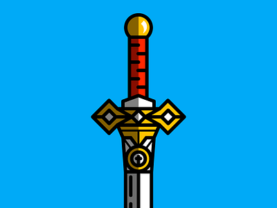 medieval sword 2 age design game graphic icon illustration king kingdom sword vector war web