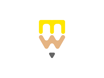 EW Design branding creative design graphic icon identity logo mark minimal pencil simple studio