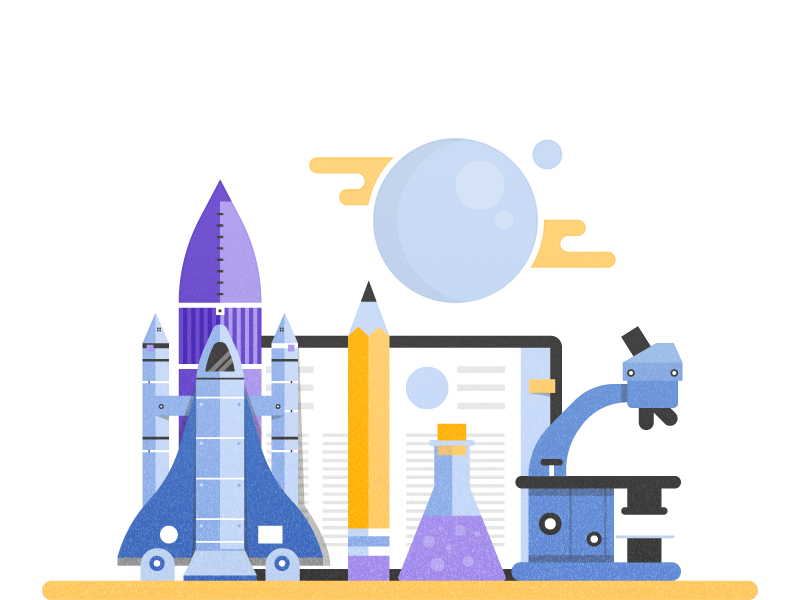 A little science by Kemal Sanli on Dribbble