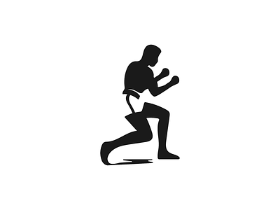 Muhammad Ali black boxer design graphic icon illustration legends muhammad ali negative space rip