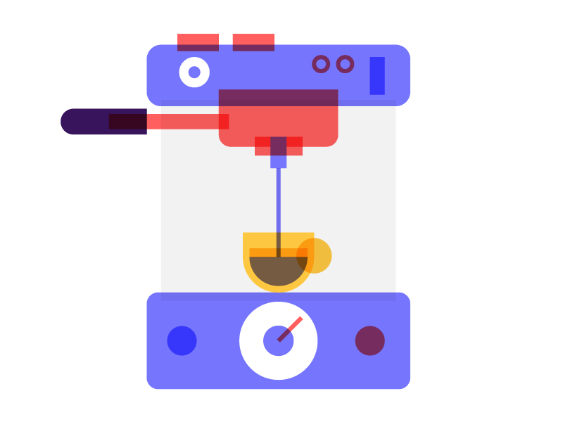 Espresso exploring intersection style design illustration coffee espresso