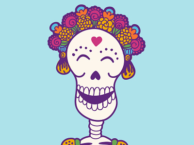 Catrina catrina day of the dead dia de muertos mexico skull