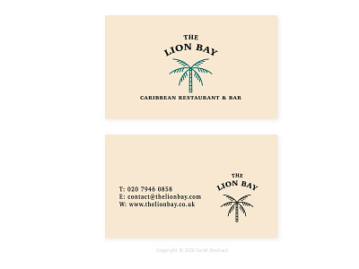 The Lion Bay Business Cards