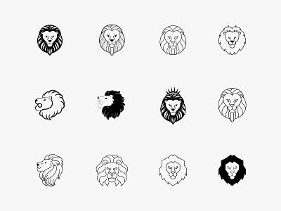 Courage Mill | Logo Icon Ideation branding creative design digital icon illustration lion logo vector