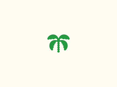 Logo Icon branding caribbean creative design digital graphic design icon illustration logo menu palm tree restaurant retro tropical vector