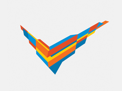 Samara. Wings over Volga frame logo polygons samara