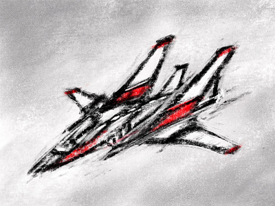 Speedart 1. 15 min aircraft art ipad procreate speedart