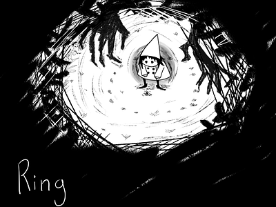 Inktober Day 1 - Ring