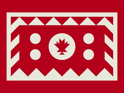 Abstracted Flags - Canada