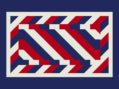 Abstracted Flags - France design flag design france graphic design illustration travel vexillology