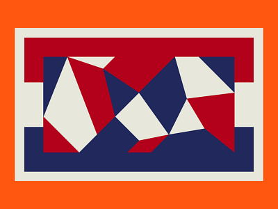 Abstracted Flags - The Netherlands