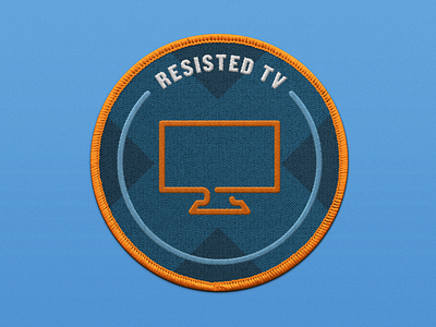 Working From Home Merit Badge - Resisted TV