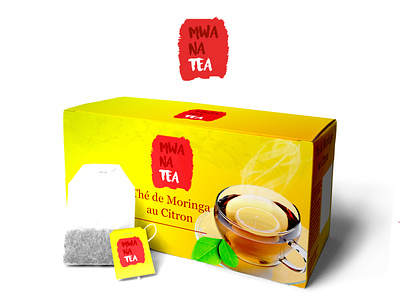 Mwana Tea branding design mark packaging tea