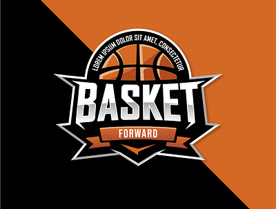 Basketball badge badge baseball basketball basketball logo design emblem flat illustration logo logodesign vector