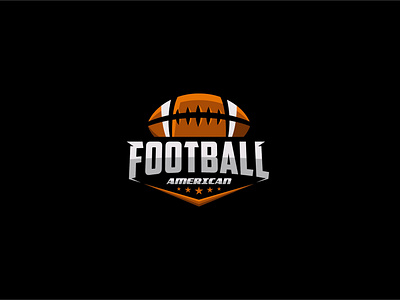 Free Vector  American football sport emblem logo