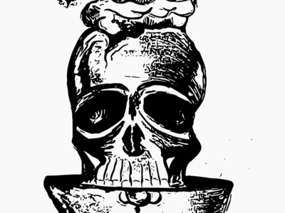 Skull Print illustration