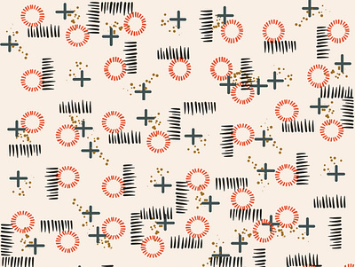 Geometric pattern design geometric illustration packaging pattern procreate wallpaper