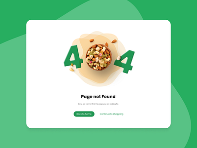 DailyUi #008 - 404 Page