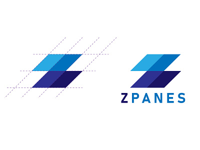 Z PANES | Logo Design Process