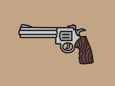 Walking Dead design gun ilustration vector walking dead
