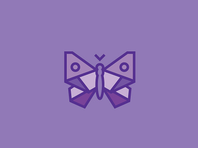 Logo brand butterfly logo
