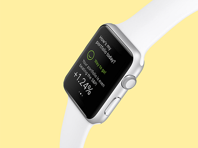 Apple Watch Portfolio apple watch finance investment portfolio