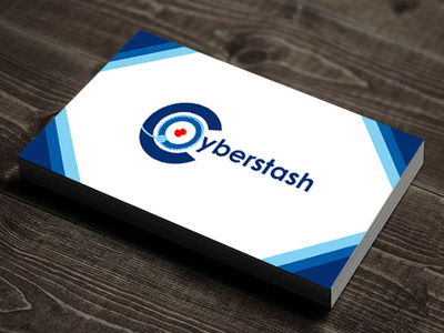 CYBERSTASH LOGO AND BUSINESS CARD DESIGN