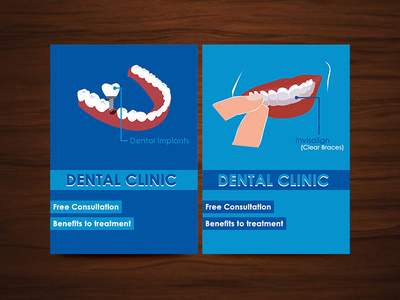 Dental Clinic Poster Designs animation app branding clean design design art icon identity illustration illustrator ios logo minimal photoshop portfolio poster typography ui vector website