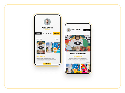 Digital Art Gallary UI Design Concept app app design art gallery artwork brand branding design icon illustration mobile mobile app mobile app design mobile design mobile ui ui ux ui design uidesign ux ux design