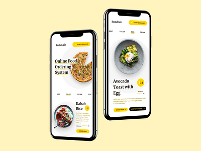 Food Lab | Food Delivery UI