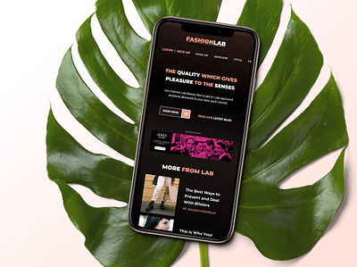 Fashion Lab | Fashion & Beauty UI app app design application beauty beauty app beauty product brand design fashion app logo mobile mobile app mobile app design mobile design mobile ui skincare styles ui ux