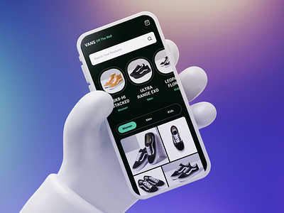 Vans Shoes Mobile Version | Quick UI Design